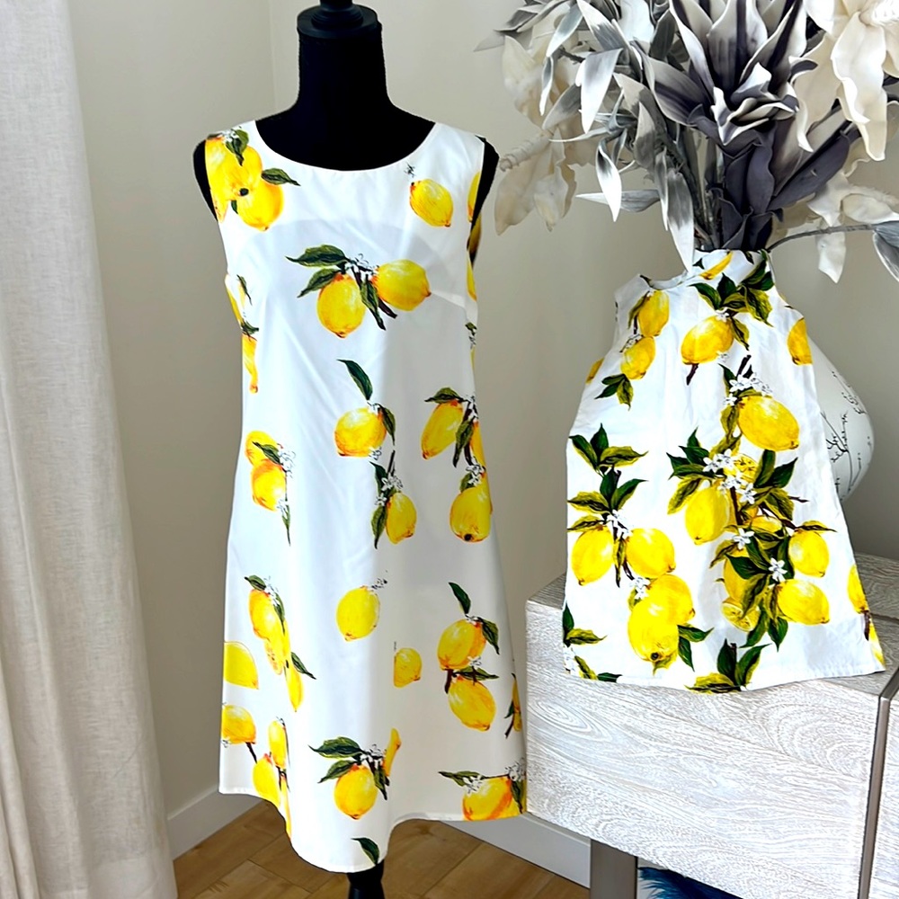 Mommy and me dresses. Small and  3-4T